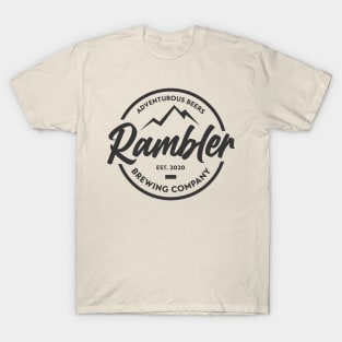 Rambler Brewing Company logo tee - light T-Shirt